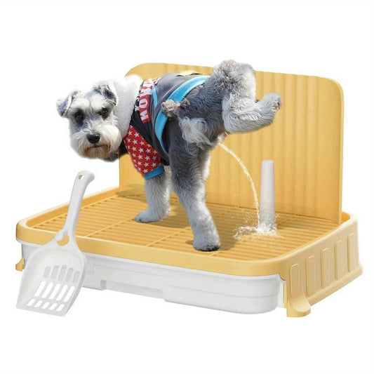 Indoor Dog Potty Training Tray β No Leak Design with High Protection Wall