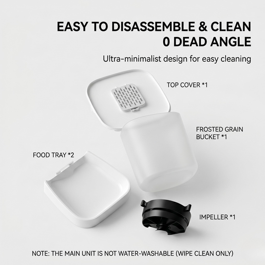 Smart WiFi Automatic Pet Feeder - Hassle-Free Meal Scheduling