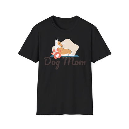 Dog Mom Shirt - Adorable Paw Print Tee for Proud Pet Lovers