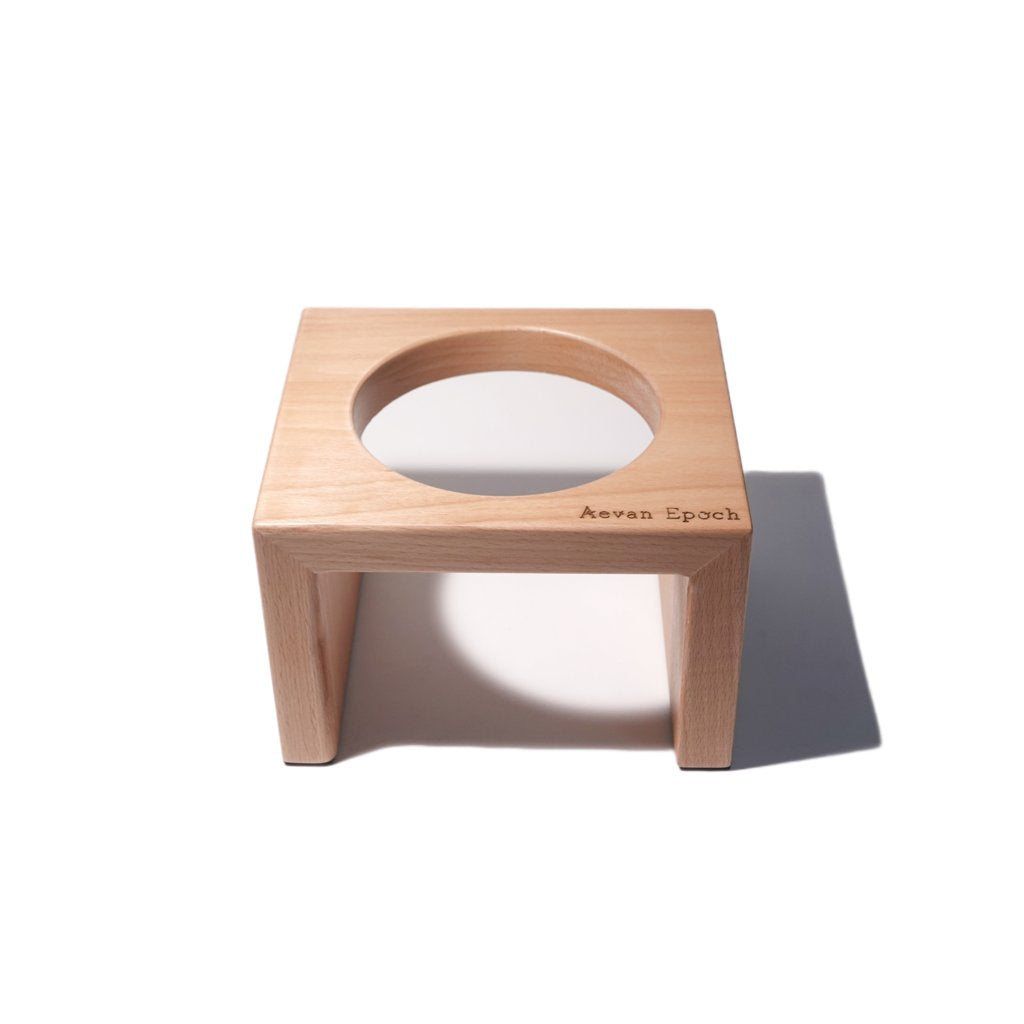 Solid Wood Pet Bowl Stands - Aevan Epoch for Elevated Dining