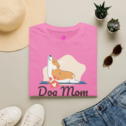 Dog Mom Shirt - Adorable Paw Print Tee for Proud Pet Lovers