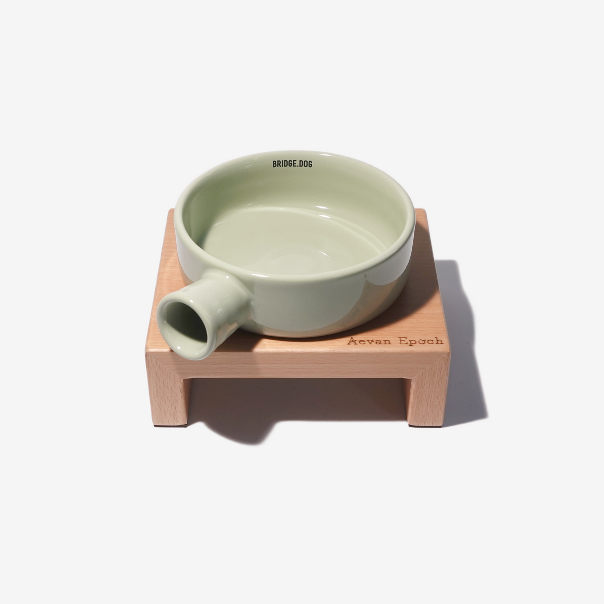 Solid Wood Pet Bowl Stands - Aevan Epoch for Elevated Dining