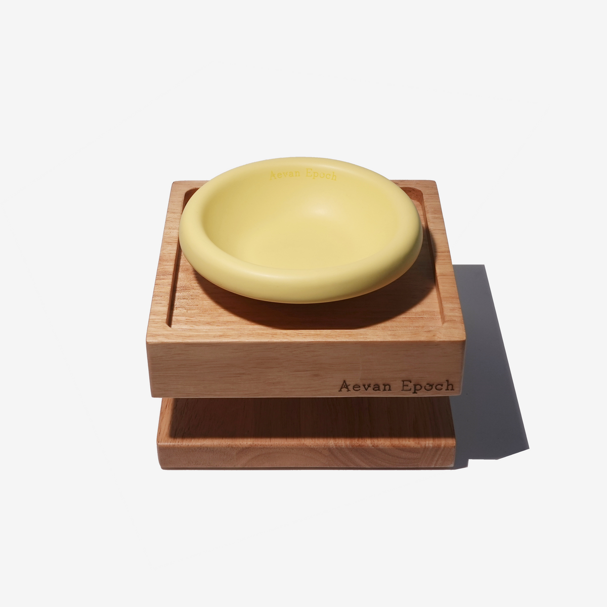 Solid Wood Pet Bowl Stands - Aevan Epoch for Elevated Dining
