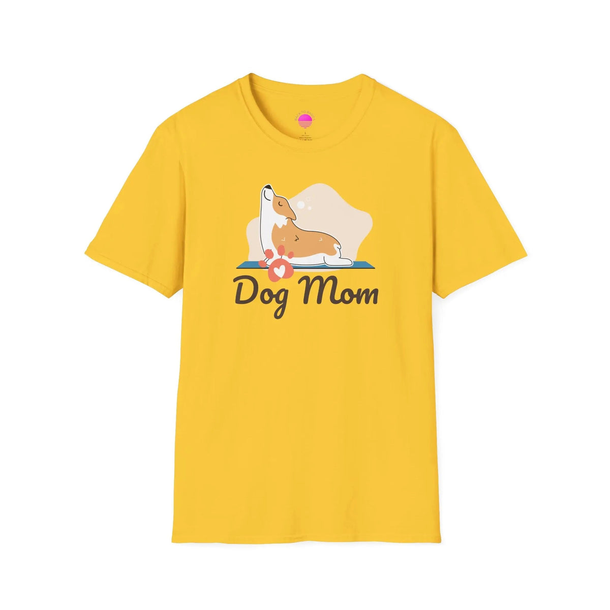 Dog Mom Shirt - Adorable Paw Print Tee for Proud Pet Lovers