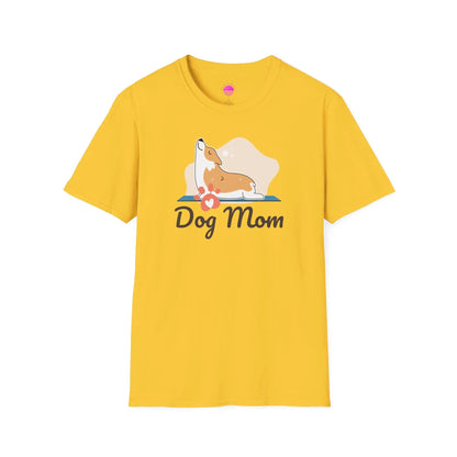 Dog Mom Shirt - Adorable Paw Print Tee for Proud Pet Lovers