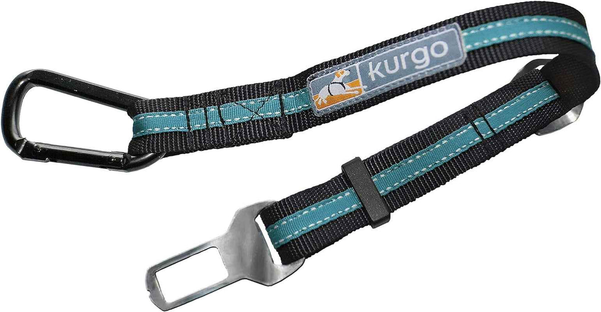 Coastal Blue Direct to Seatbelt Dog Tether | Adjustable Car Tether for Dogs, Clips to Seatbelt to Prevent Distracted Driving, Universal Fit (Excludes Volvo)