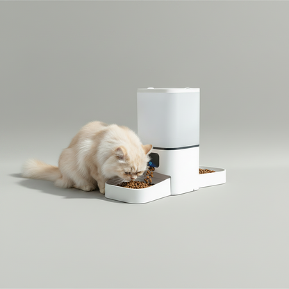 Smart WiFi Automatic Pet Feeder - Hassle-Free Meal Scheduling