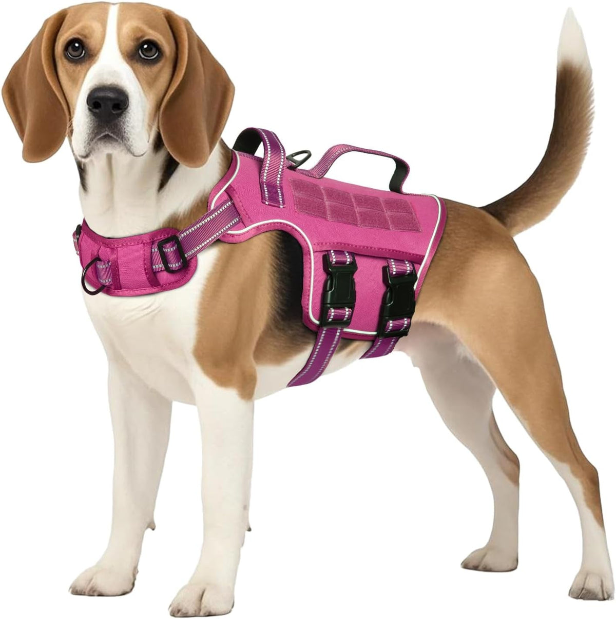 Heavy Duty XL Tactical Dog Harness - Ultimate No Pull Control for Large Dogs