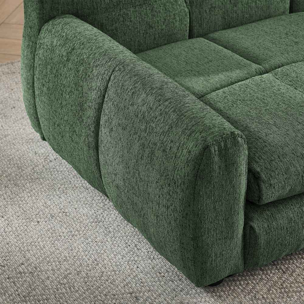 Soft and Comfortable Pet Bed for Big and Oversized Dogs - Olive Green