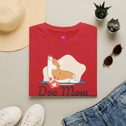 Dog Mom Shirt - Adorable Paw Print Tee for Proud Pet Lovers