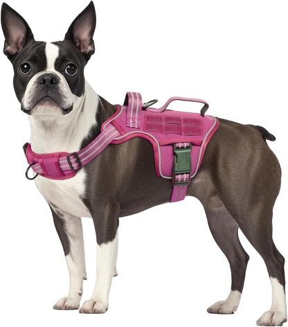 Heavy Duty XL Tactical Dog Harness - Ultimate No Pull Control for Large Dogs