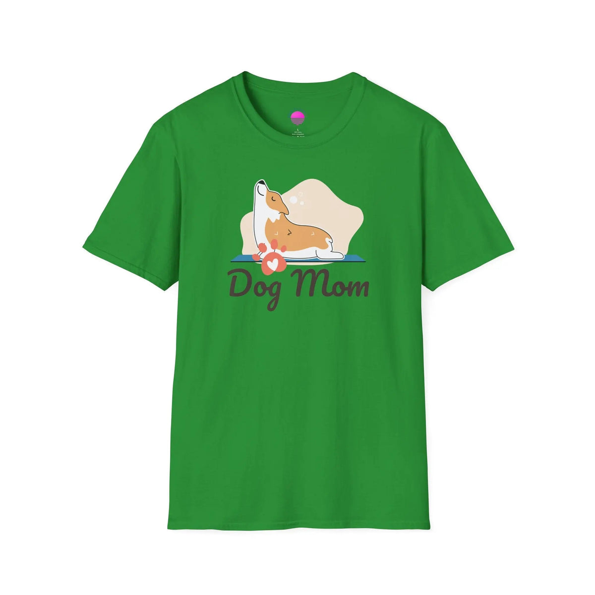 Dog Mom Shirt - Adorable Paw Print Tee for Proud Pet Lovers
