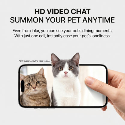 Smart WiFi Automatic Pet Feeder - Hassle-Free Meal Scheduling