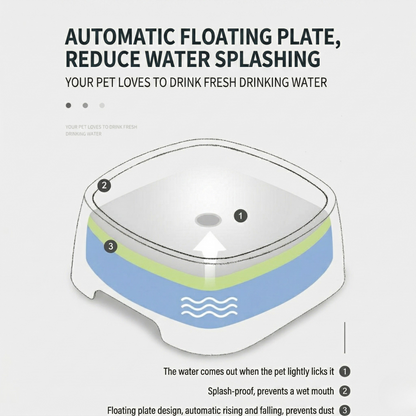 Floating Plate Water Feeder Bowl