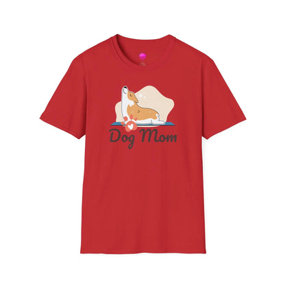 Dog Mom Shirt - Adorable Paw Print Tee for Proud Pet Lovers
