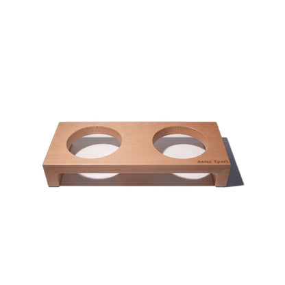 Solid Wood Pet Bowl Stands - Aevan Epoch for Elevated Dining