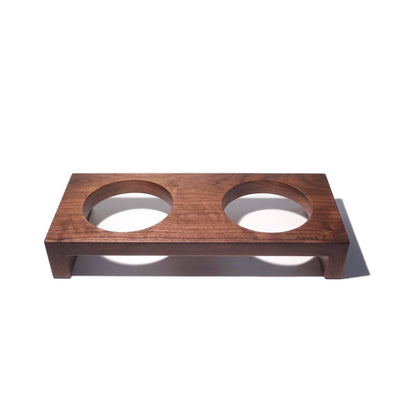 Solid Wood Pet Bowl Stands - Aevan Epoch for Elevated Dining