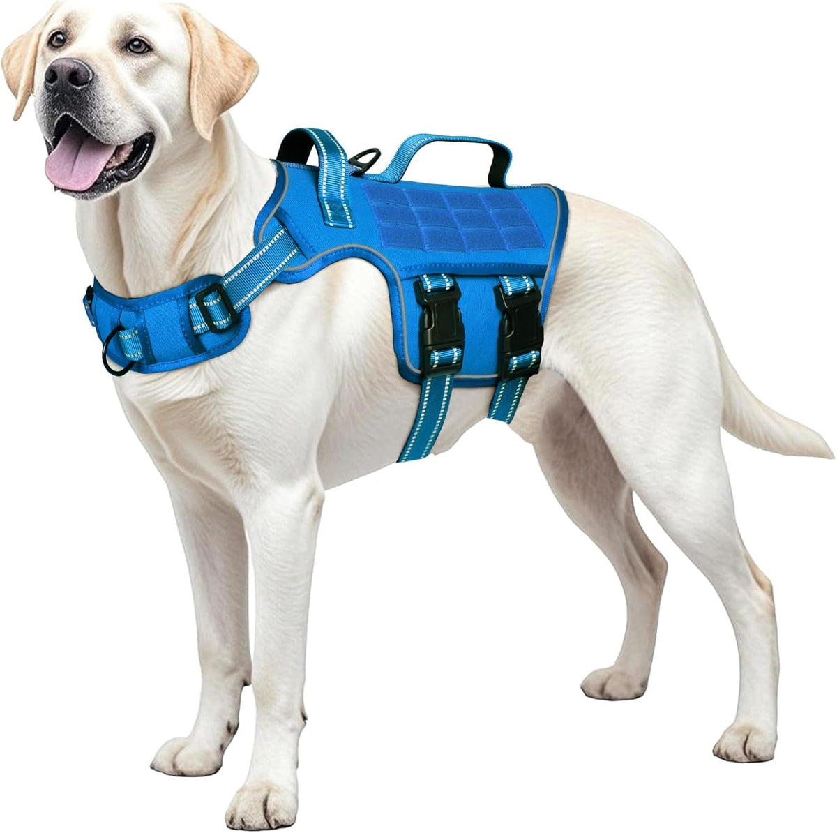 Heavy Duty XL Tactical Dog Harness - Ultimate No Pull Control for Large Dogs