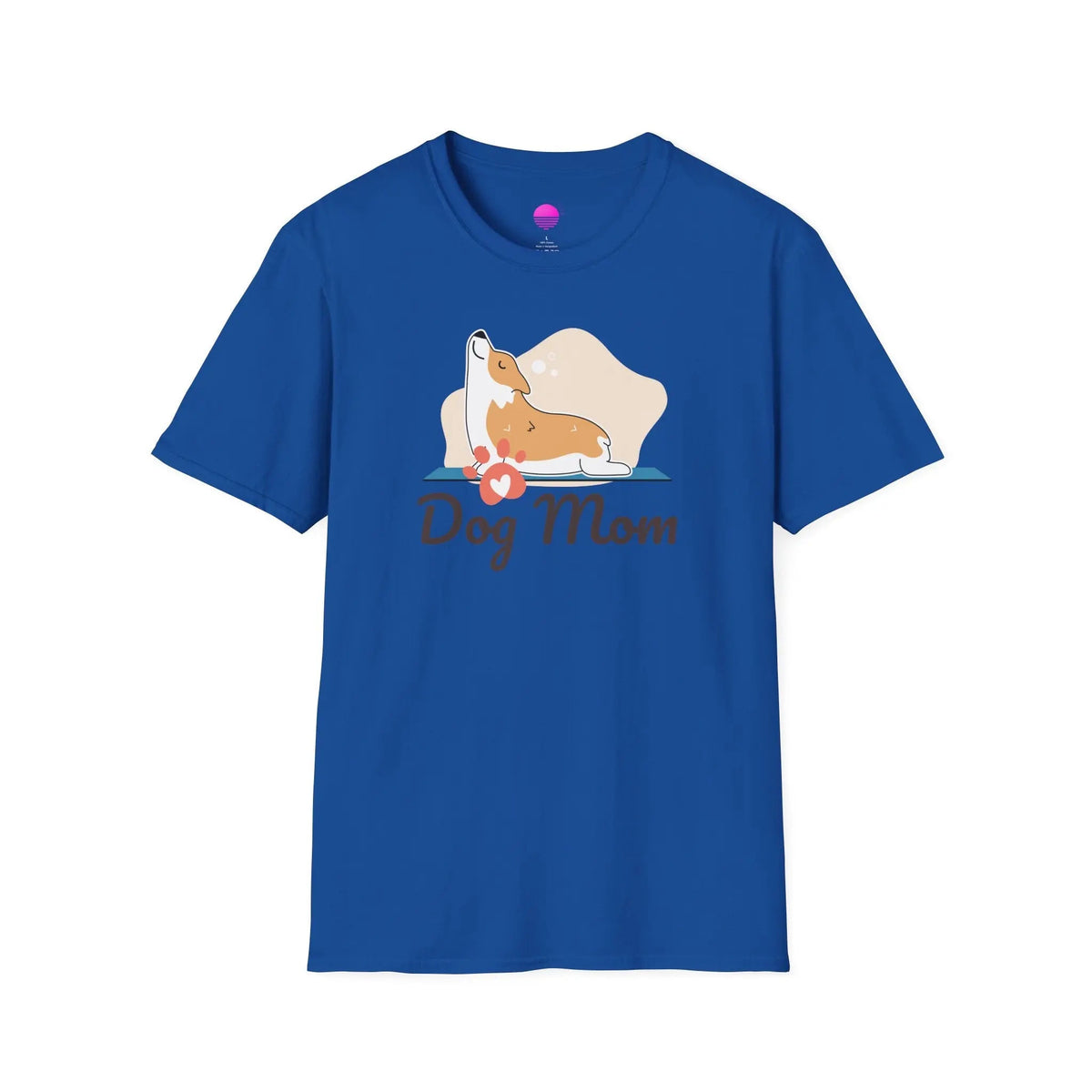 Dog Mom Shirt - Adorable Paw Print Tee for Proud Pet Lovers