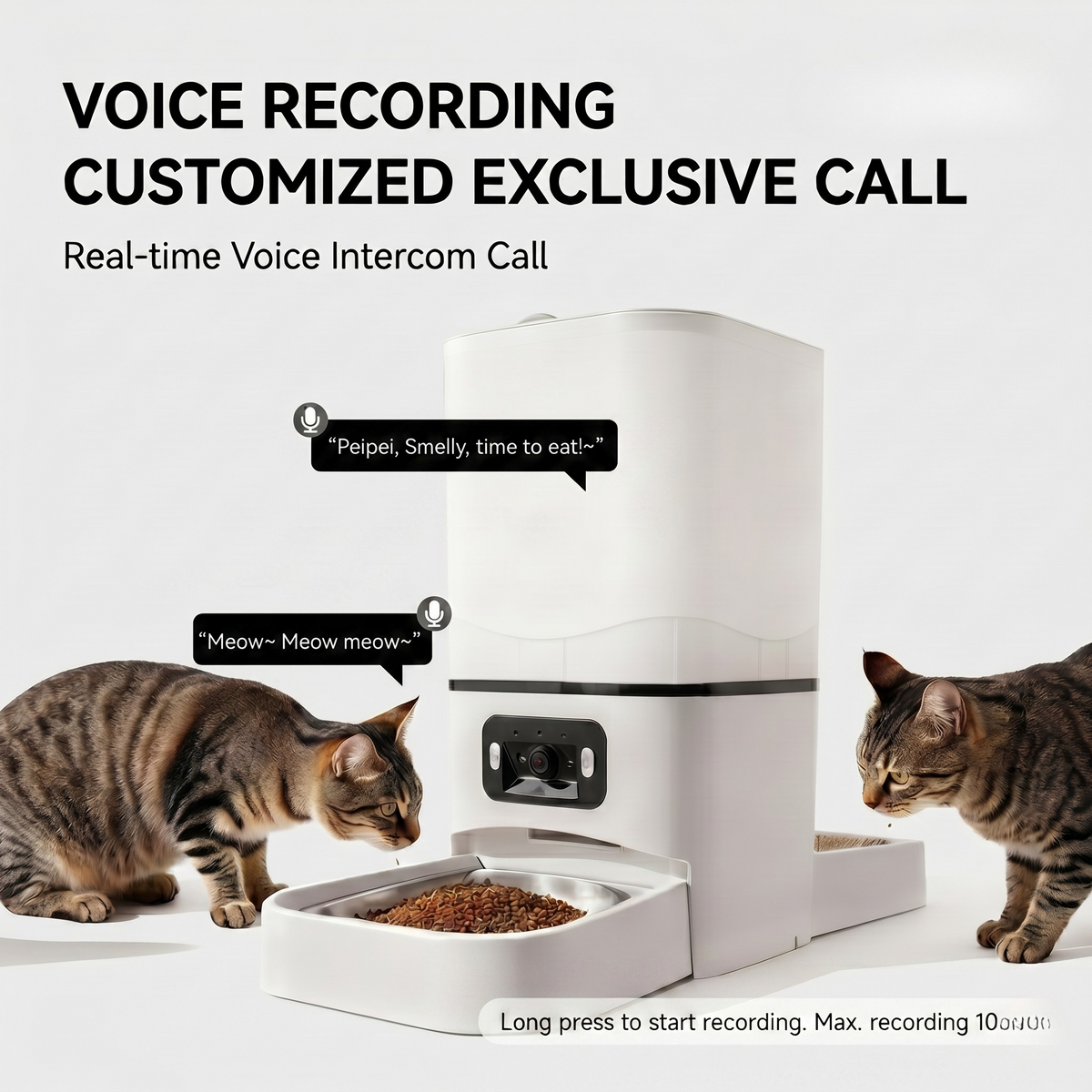 Smart WiFi Automatic Pet Feeder - Hassle-Free Meal Scheduling