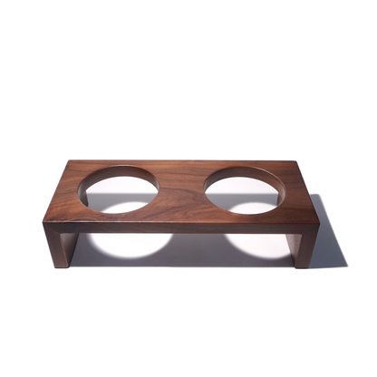 Solid Wood Pet Bowl Stands - Aevan Epoch for Elevated Dining