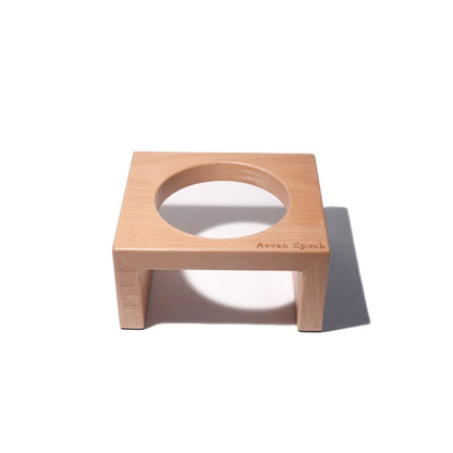 Solid Wood Pet Bowl Stands - Aevan Epoch for Elevated Dining