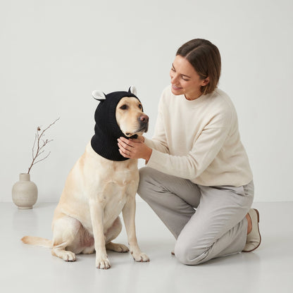 Rabbit Ear Dog Hat - Cozy and Playful Winter Protection