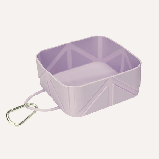 Foldable Pet Food & Water Bowl – Compact & Travel-Friendly