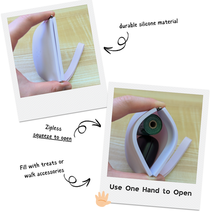 One Hand Treat Training Pouch for Effortless Dog Training