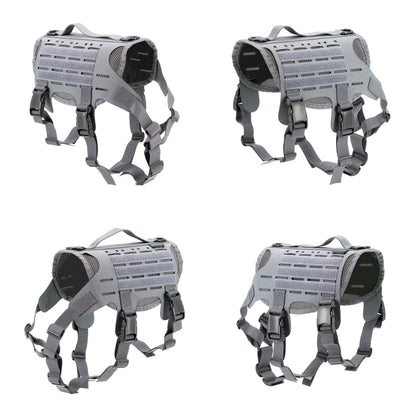 M4 Tactical MOLLE Vest - K9R for Ultimate Pet Comfort and Control