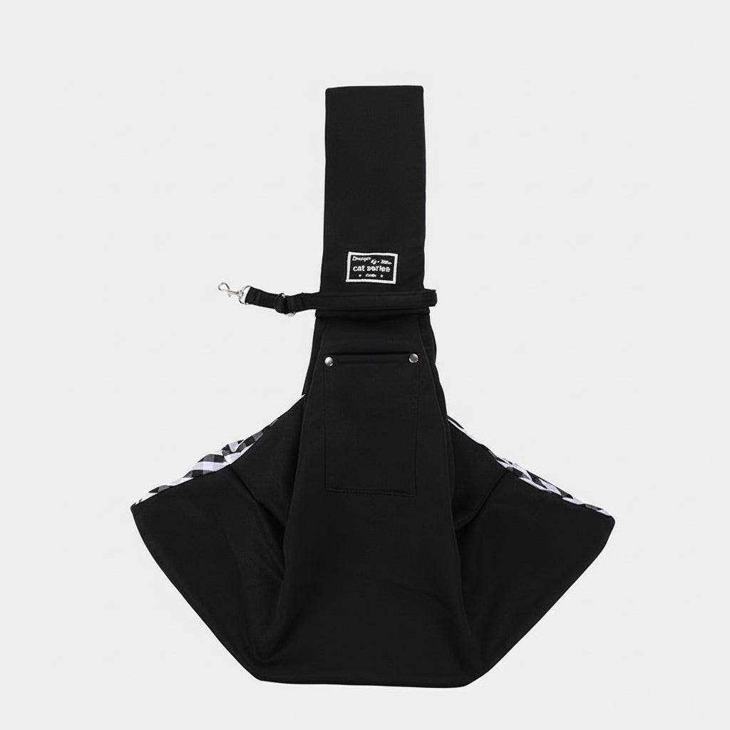 Crossbody Pet Sling Bag - Hands-Free Carrier for Small Pets