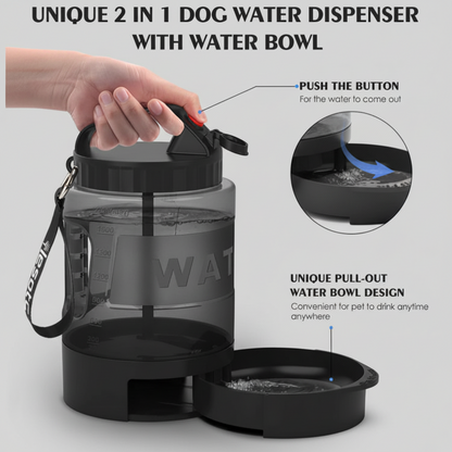 Travel Water Bottle for Pets - Keep Your Furry Friend Hydrated