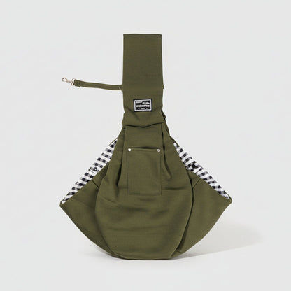 Crossbody Pet Sling Bag - Hands-Free Carrier for Small Pets