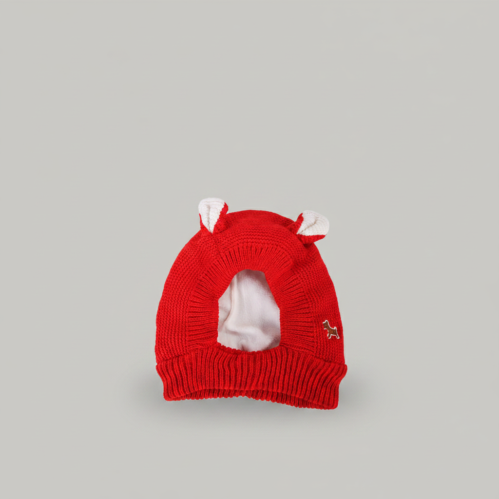 Rabbit Ear Dog Hat - Cozy and Playful Winter Protection