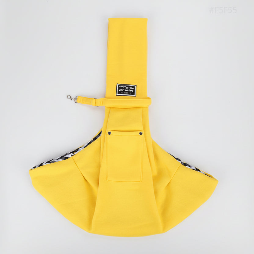Crossbody Pet Sling Bag - Hands-Free Carrier for Small Pets