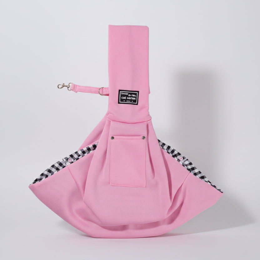 Crossbody Pet Sling Bag - Hands-Free Carrier for Small Pets