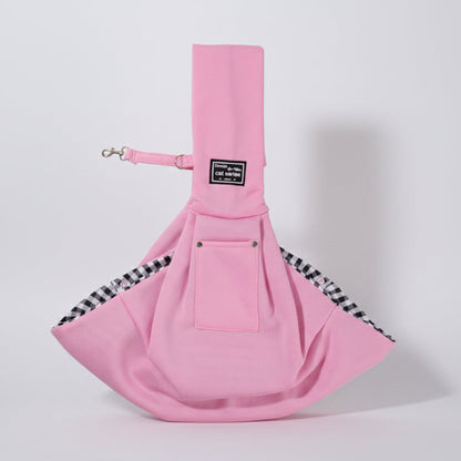 Crossbody Pet Sling Bag - Hands-Free Carrier for Small Pets