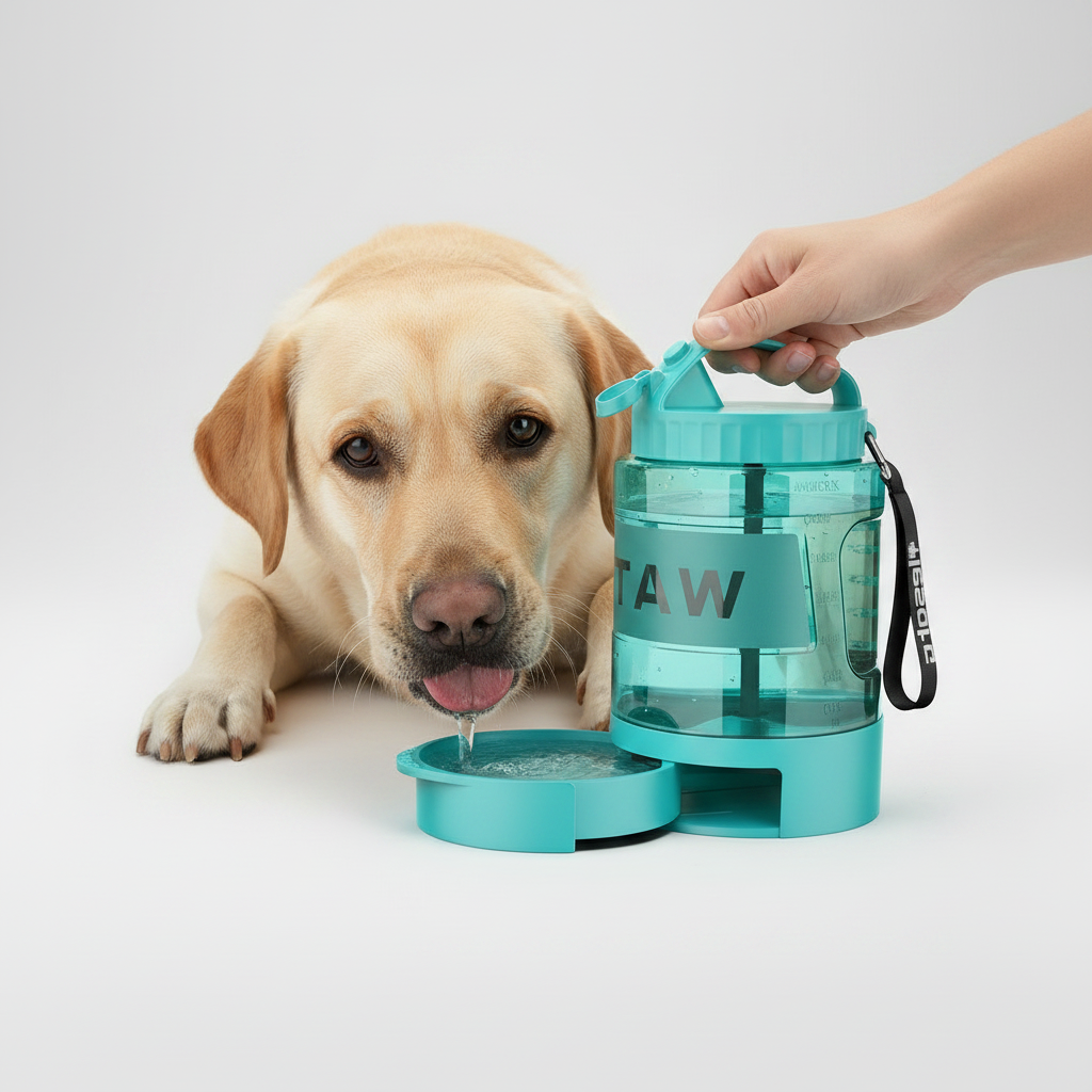 Travel Water Bottle for Pets - Keep Your Furry Friend Hydrated
