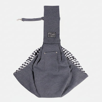 Crossbody Pet Sling Bag - Hands-Free Carrier for Small Pets