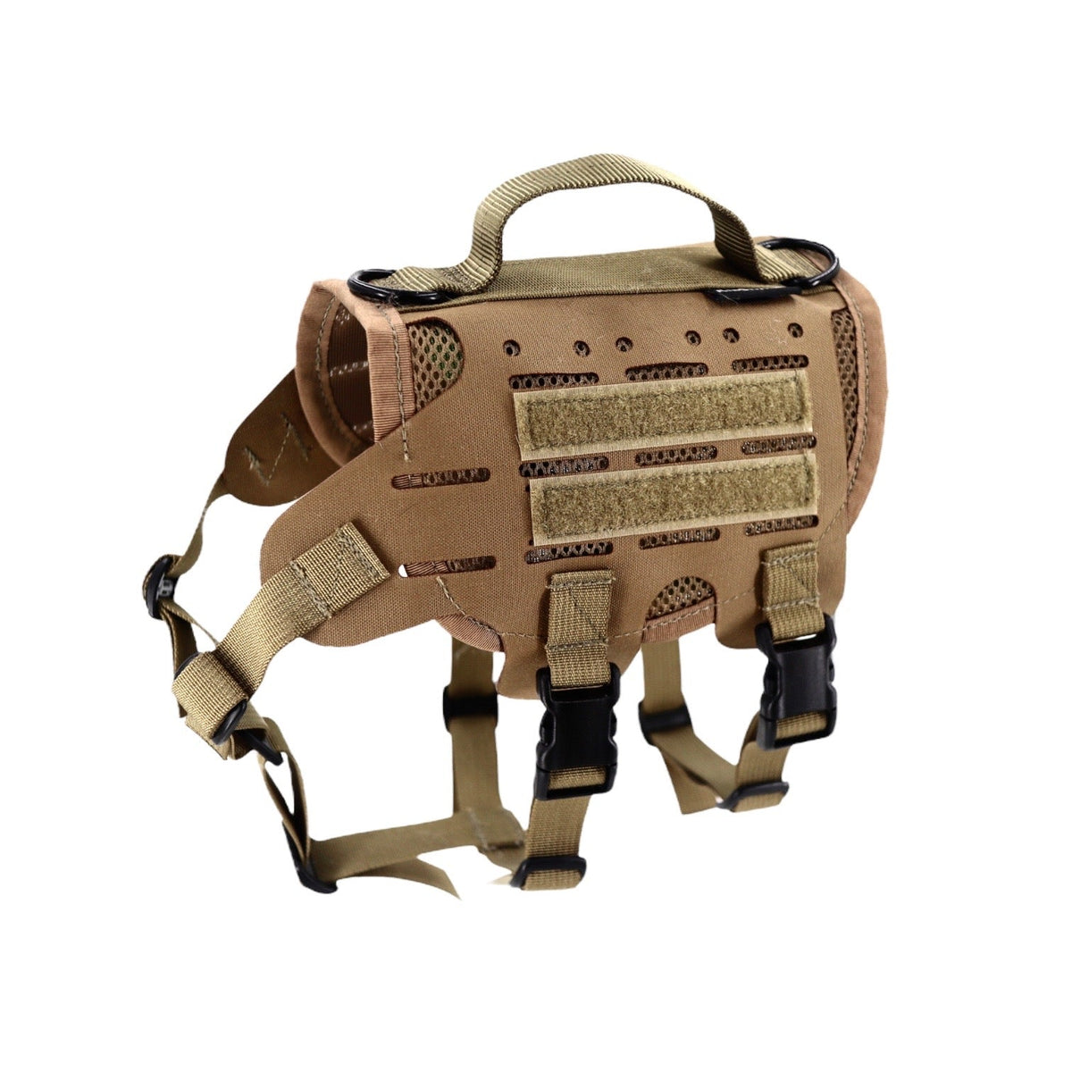 M4 Tactical MOLLE Vest - K9R for Ultimate Pet Comfort and Control