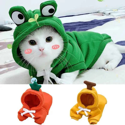 Cute Fruit Pet Hoodie Sweater - Warm & Stylish for Your Pet