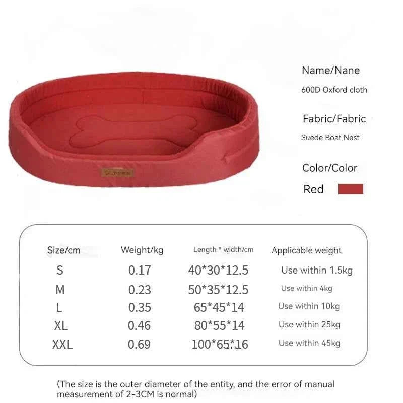 Oxford Cloth Dog Bed Mat - Ultimate Comfort for Your Pet
