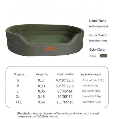 Oxford Cloth Dog Bed Mat - Ultimate Comfort for Your Pet
