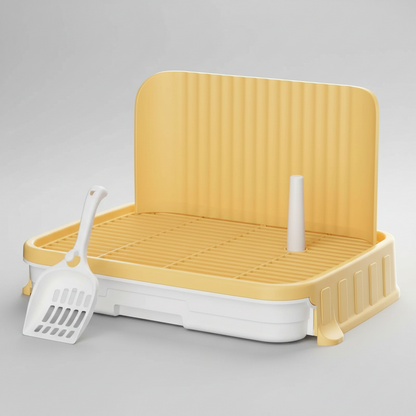 Indoor Dog Potty Training Tray – No Leak Design with High Protection Wall