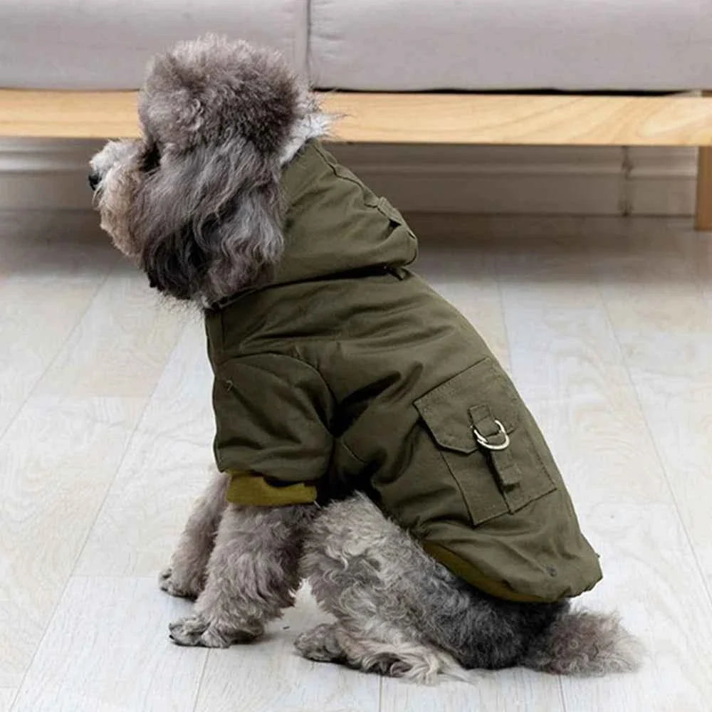 Winter Dog Jacket with Harness: Keep Your Pup Cozy & Secure on Cold Adventures