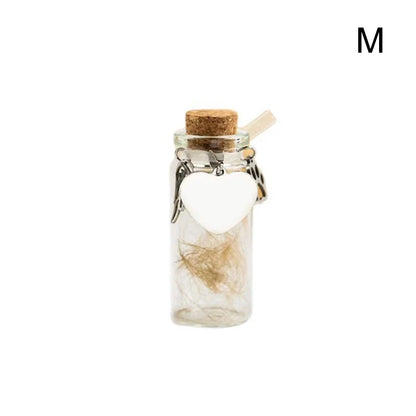 Pet Memorial Bottle for Pet Hair - Cherish Your Beloved Pet's Memory