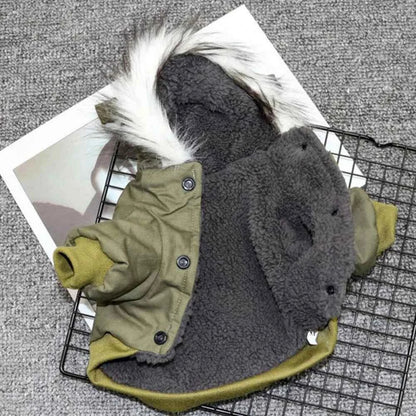Winter Dog Jacket with Harness: Keep Your Pup Cozy & Secure on Cold Adventures