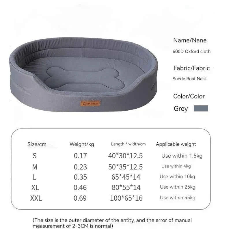 Oxford Cloth Dog Bed Mat - Ultimate Comfort for Your Pet