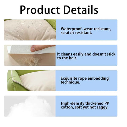 Large Waterproof Dog Bed - Ideal for Year-Round Comfort