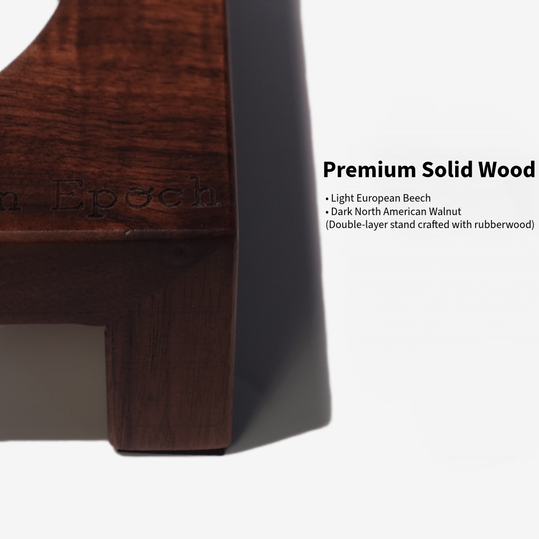 Solid Wood Pet Bowl Stands - Aevan Epoch for Elevated Dining